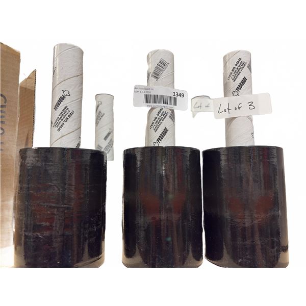 ProGrade Black Bundle Wrap Rolls, Lot of 3