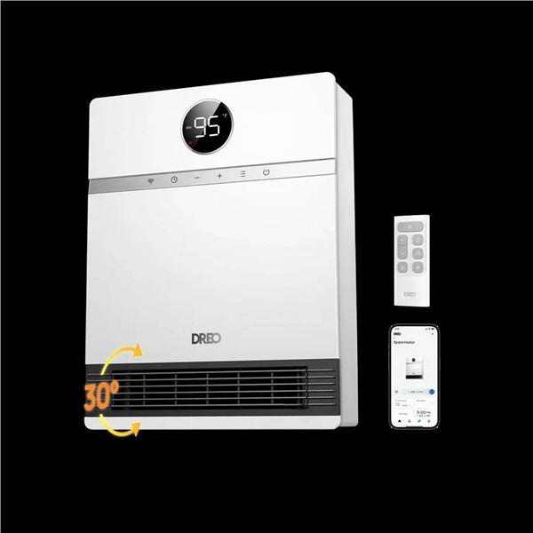 Dreo Smart Wall-Mounted Heater WH715A5