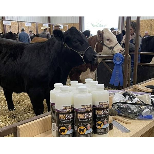 Weaver ProSheen Livestock Sheen Lot of 6 x 1 Pint