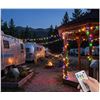 Image 1 : Lot of 3 Solar LED String Lights Multicolor