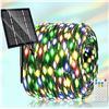 Image 2 : Lot of 3 Solar LED String Lights Multicolor