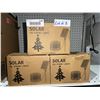 Image 3 : Lot of 3 Solar LED String Lights Multicolor