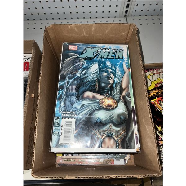 Box Lot of Assorted Comic Books