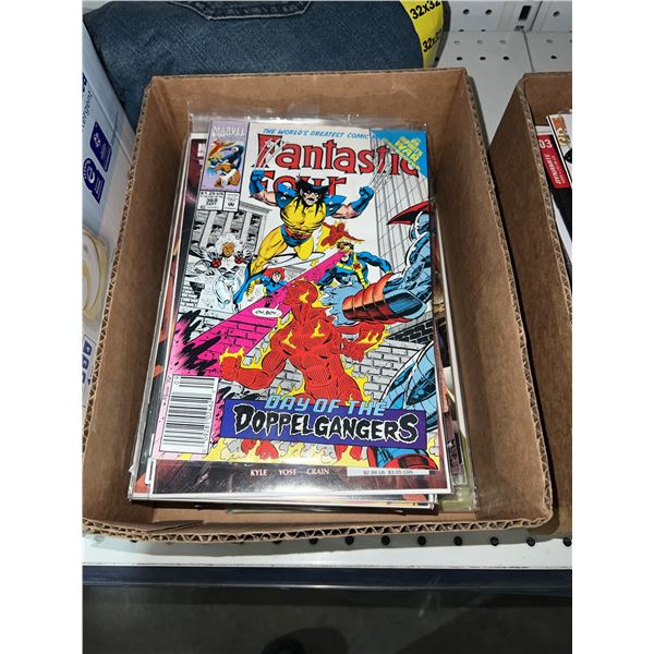 Box Lot of Assorted Comic Books