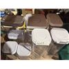 Image 3 : lot of. 9 OXO POP Food Storage Containers