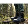 Image 1 : Men's Black Leather Work Boot Size 10