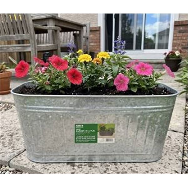 Galvanized Steel Utility Tub 7-Gallon