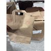 Image 2 : Five Guys Kraft Paper Bags, 12x7x17 in, 300ct