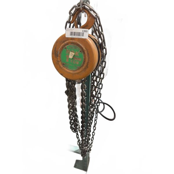 H.O.K 1 Ton Chain Hoist