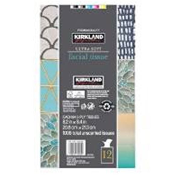 Kirkland Signature Facial Tissues 12-Pack