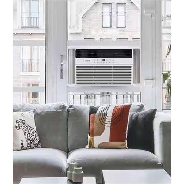 Omni Max 8000 BTU Smart Window Air Conditioner with Remote