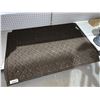 Image 2 : 2' x 3' Brown Patterned Entrance  Floor Mat