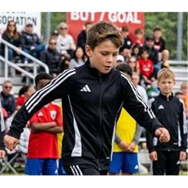 Adidas Kids' Track Jacket, Size 9-10Y