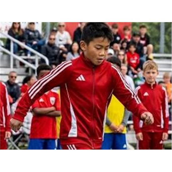 Adidas Red Track Jacket 13-14Y/164