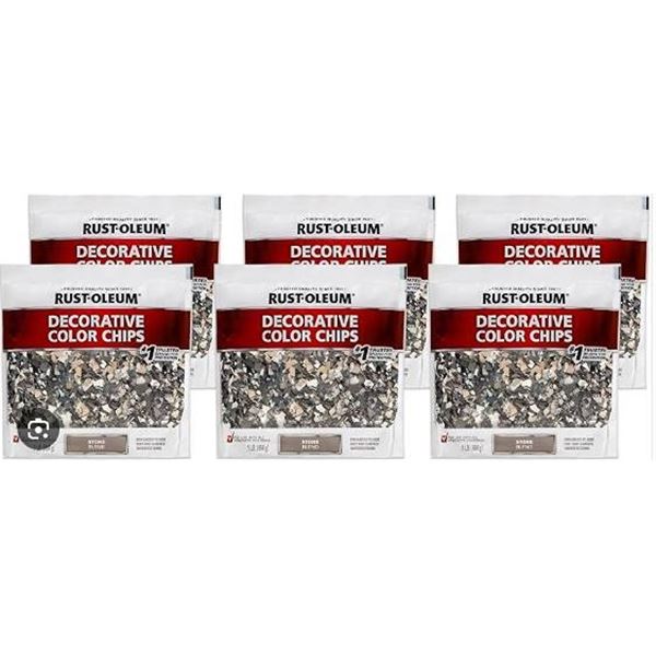 Rust-Oleum Decorative Color Chips 6-Pack