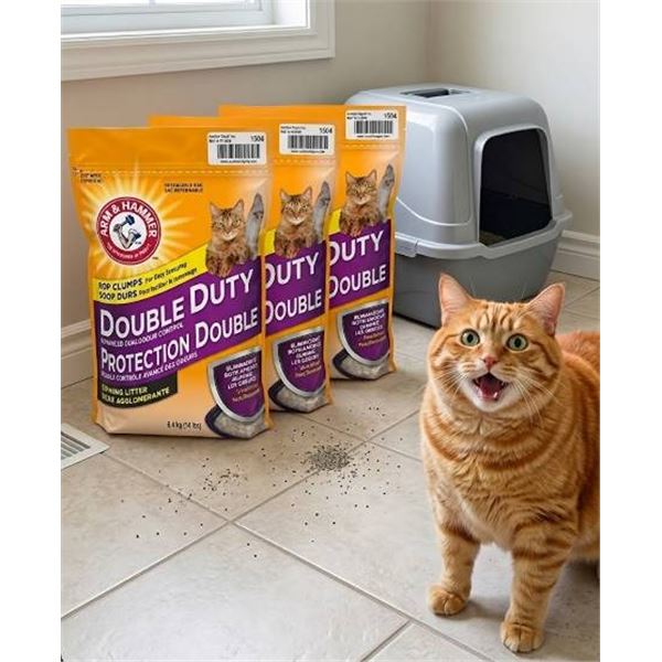 Arm & Hammer Double Duty Cat Litter 3X14 lb