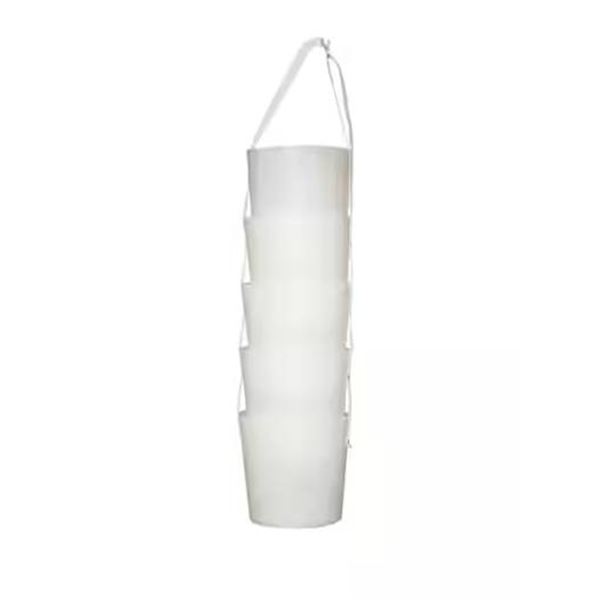FLEXAHOPPER PLASTICS 10" Round Downspout - Natural