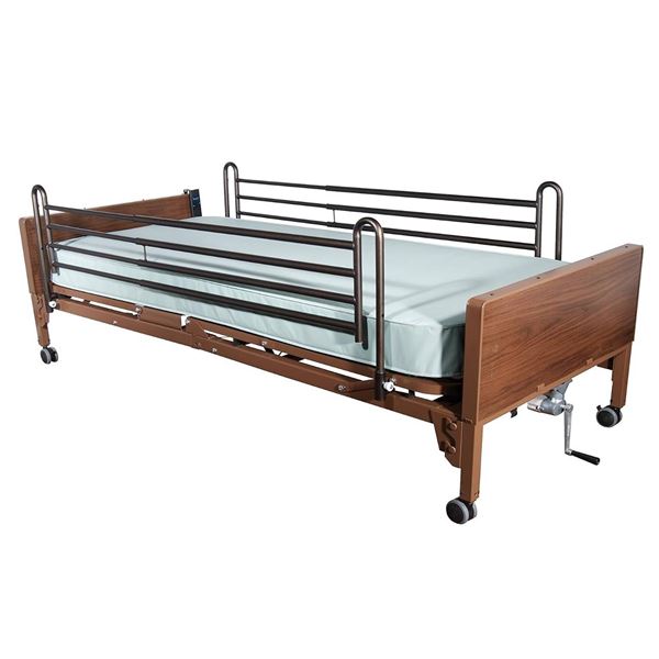 Drive medical full - electric low bed ultra - light 1000, half rails 1 count
