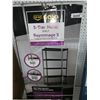 Image 2 : Co-op Gold 5-Tier Metal Shelf Unit **Acceccories Not Included**