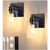 Image 1 : Globe Rechargeable Wall Sconces Set of 2