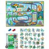 Image 1 : Melissa & Doug Tracks Floor Puzzle Set