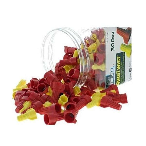 Lot of 2 - Ideal WingTwist Wire Connectors, 150 Pack