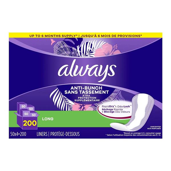 Always Anti-Bunch Long Liners Pack