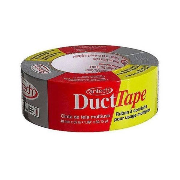 Cantech Multipurpose Duct Tape, 6-Roll Set, 48 mm x 50 m Each
