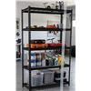 Image 1 : Co-op Gold 5-Tier Metal Shelf Unit **Acceccories Not Included**