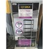 Image 2 : Co-op Gold 5-Tier Metal Shelf Unit **Acceccories Not Included**