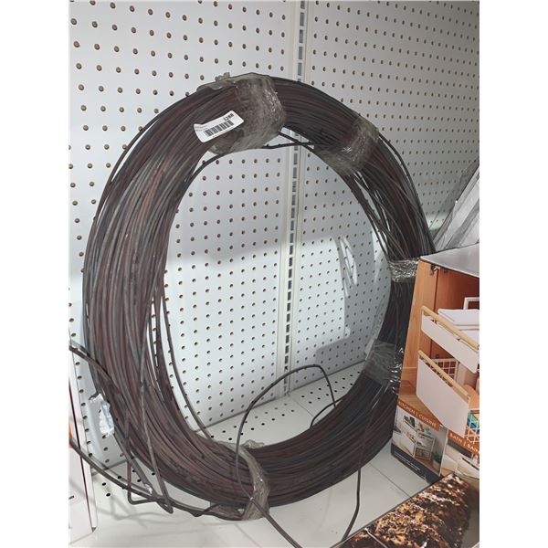 Coil of Brown metal Wire