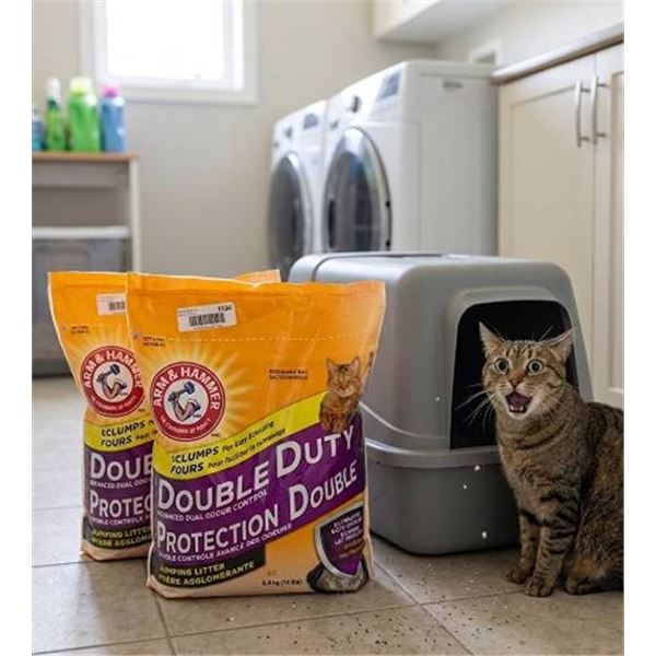 Arm & Hammer Double Duty Cat Litter, 2x14 lbs