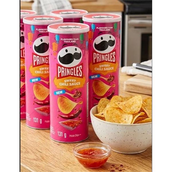 Pringles Sweet Chili Sauce Chips 131g