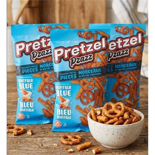 Pretzel Pzazz Buffalo Blue 12 Pack