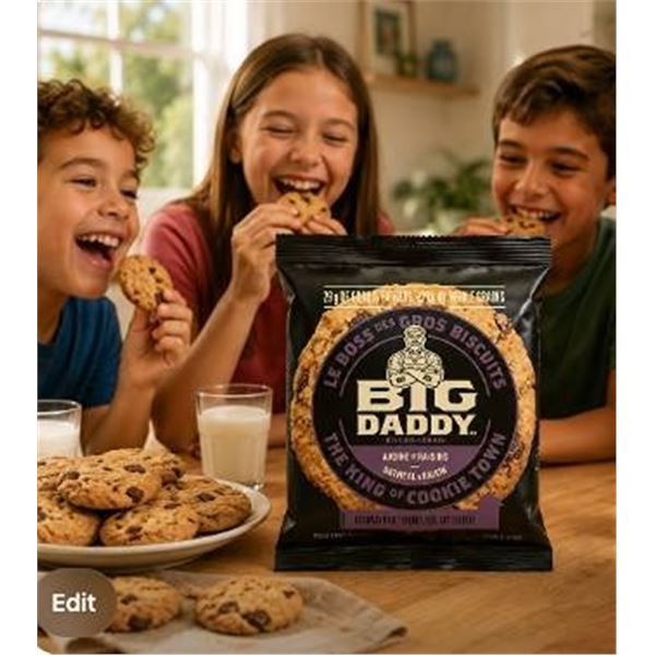 Big Daddy Oatmeal & Raisin Cookies 8pk