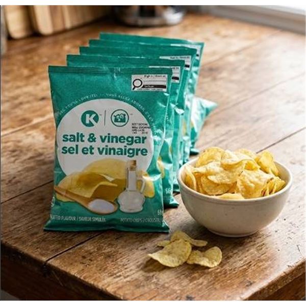 Kirkland Salt & Vinegar Potato Chips 10x66g