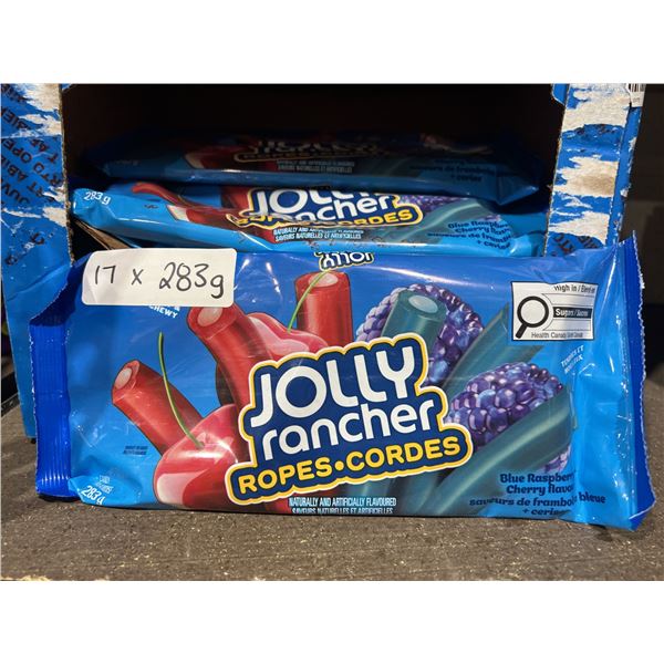 Jolly Rancher Ropes 17 Packs 283g Each
