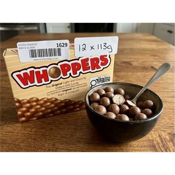 Whoppers Malted Milk Candy 12 Pack