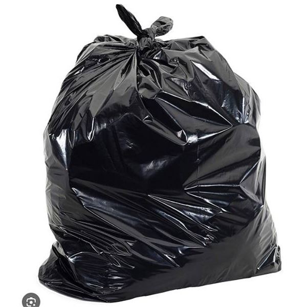 Black 42x48 Ex-Strong Garbage Bags, 75 Pack