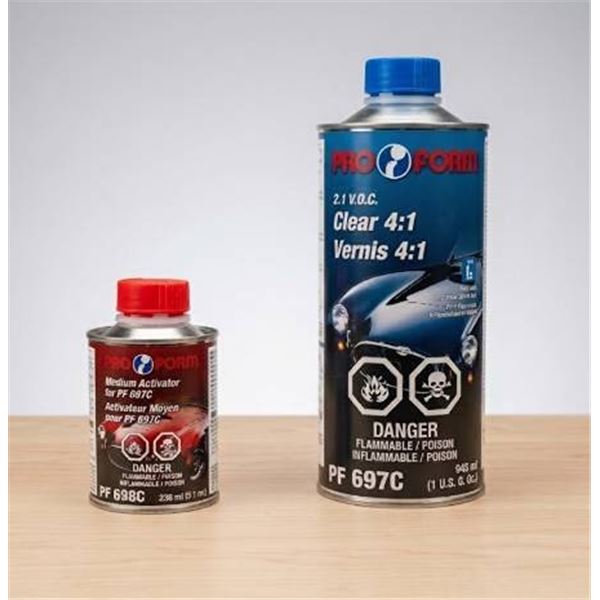 Pro Form PF 697C Clearcoat and Activator Set