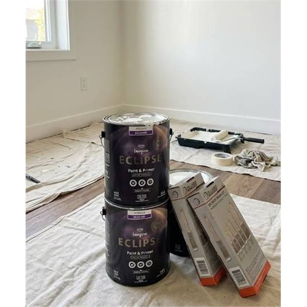 Paint & Primer Set with 2 Brush Packs
