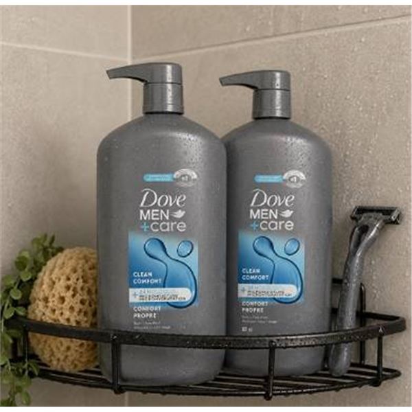 Dove Men+Care Clean Comfort 2-Pack 887mL