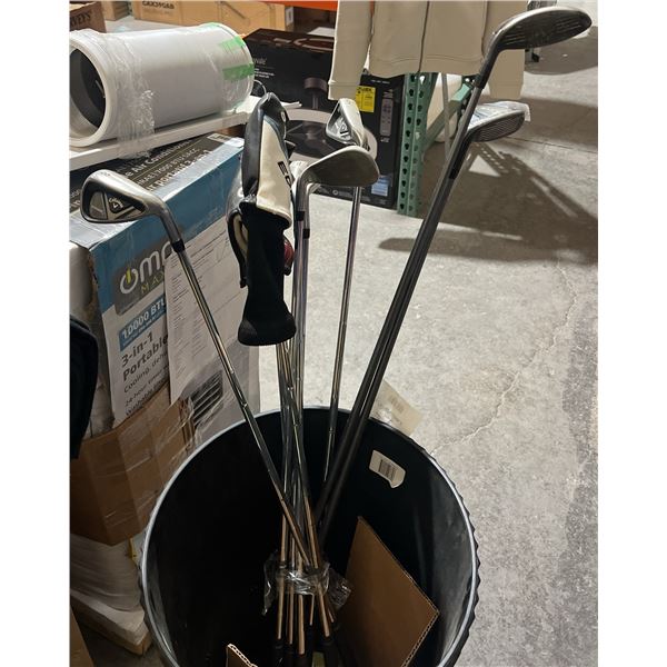 9 Callaway Edge Golf Clubs