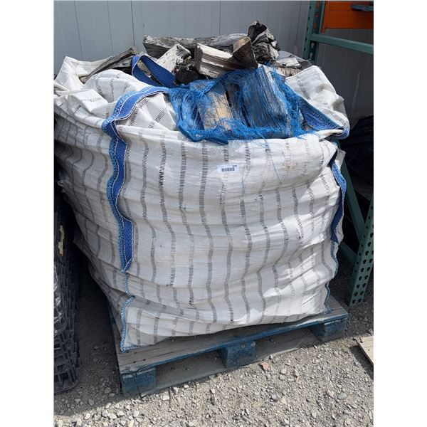 Bulk Bag of Split Firewood on Pallet