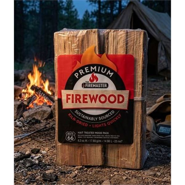 Pallet of Firemaster Premium Firewood