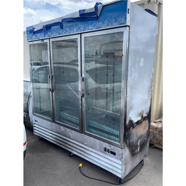 Omcan Triple Glass Door Commercial Cooler