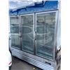 Image 2 : Omcan Triple Glass Door Commercial Cooler