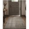 Image 1 : 51-Inch x 82-Inch Rectangular Area Rug in Gray and Beige Tones – **Stock photo is not exact