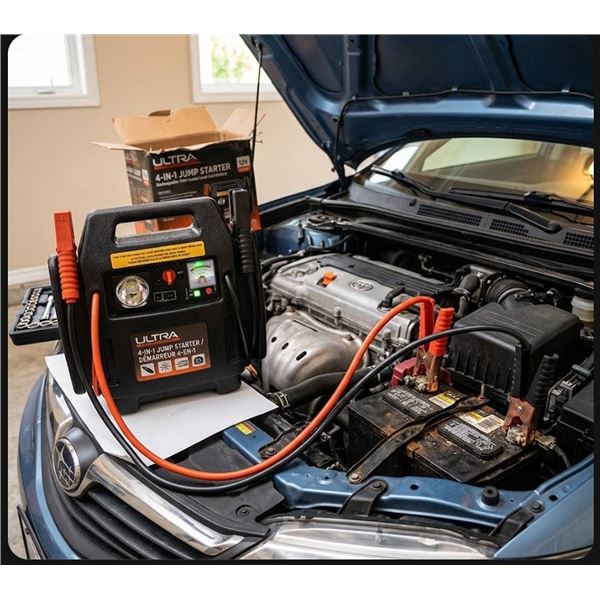 Ultra 4-in-1 Jump Starter 17AH