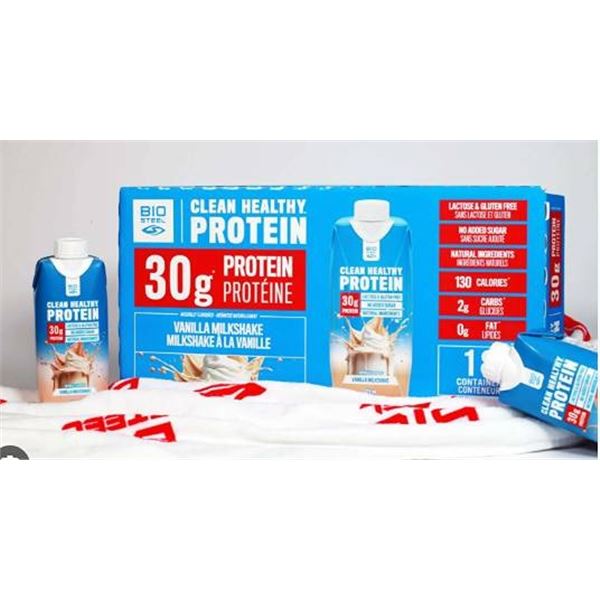 BioSteel Vanilla Protein Milkshake 8 Pack